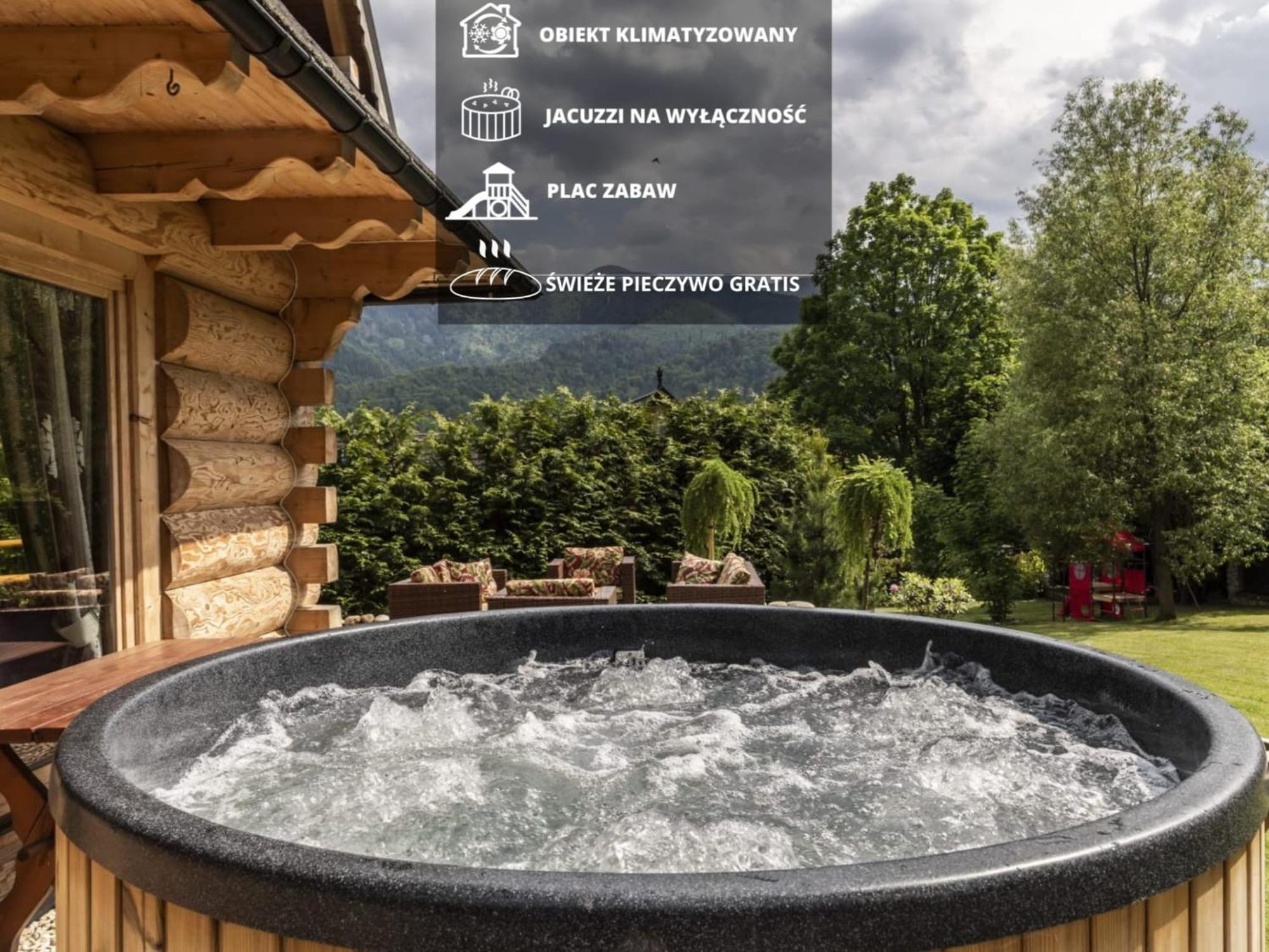 Dom Bajeczna Polana Jacuzzi Villa Koscielisko Exterior photo